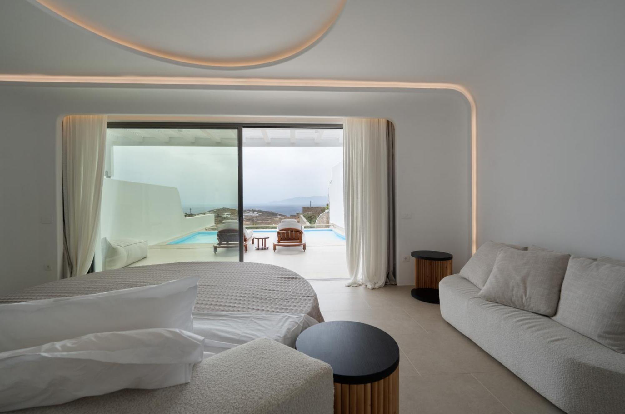 Muse Of Mykonos Luxury Suites Mykonos Town Exteriér fotografie
