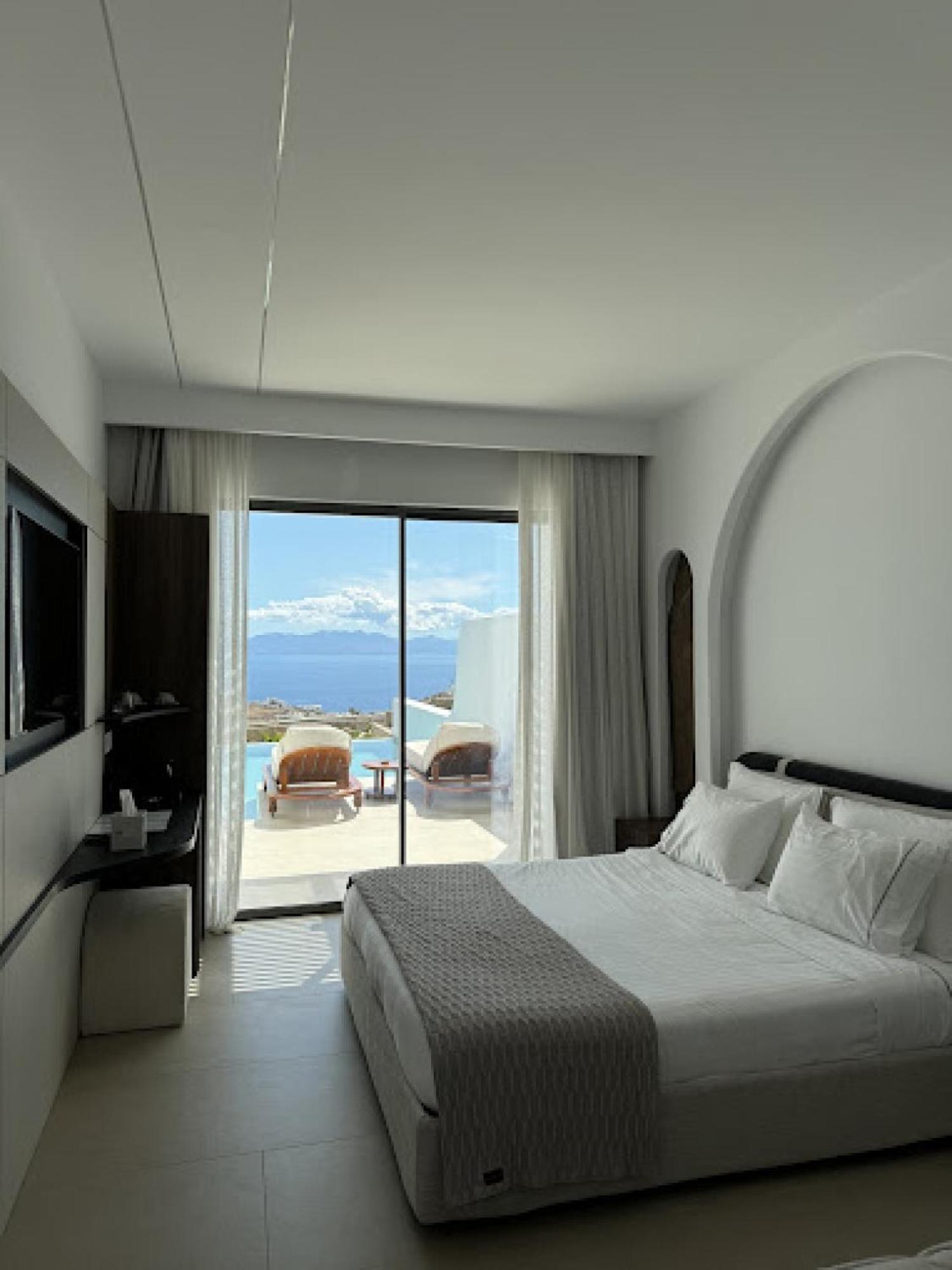 Muse Of Mykonos Luxury Suites Mykonos Town Exteriér fotografie