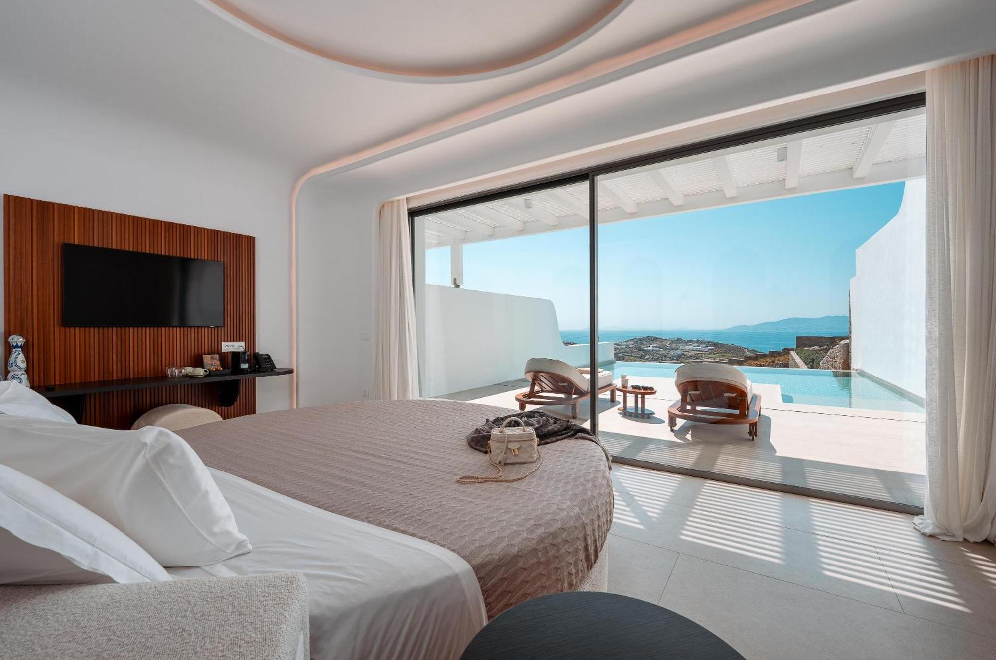 Muse Of Mykonos Luxury Suites Mykonos Town Exteriér fotografie